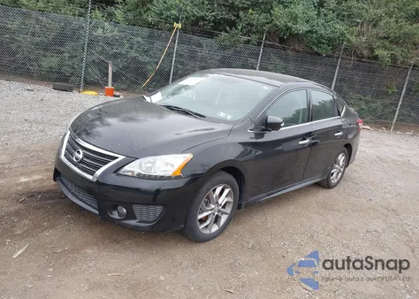 2015 Nissan Sentra Sr из США, поврежденный, VIN 3N1AB7AP1FY370071